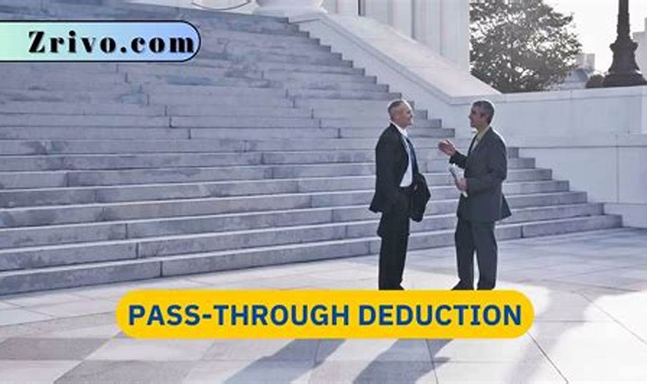 Pass Through Deduction 2024