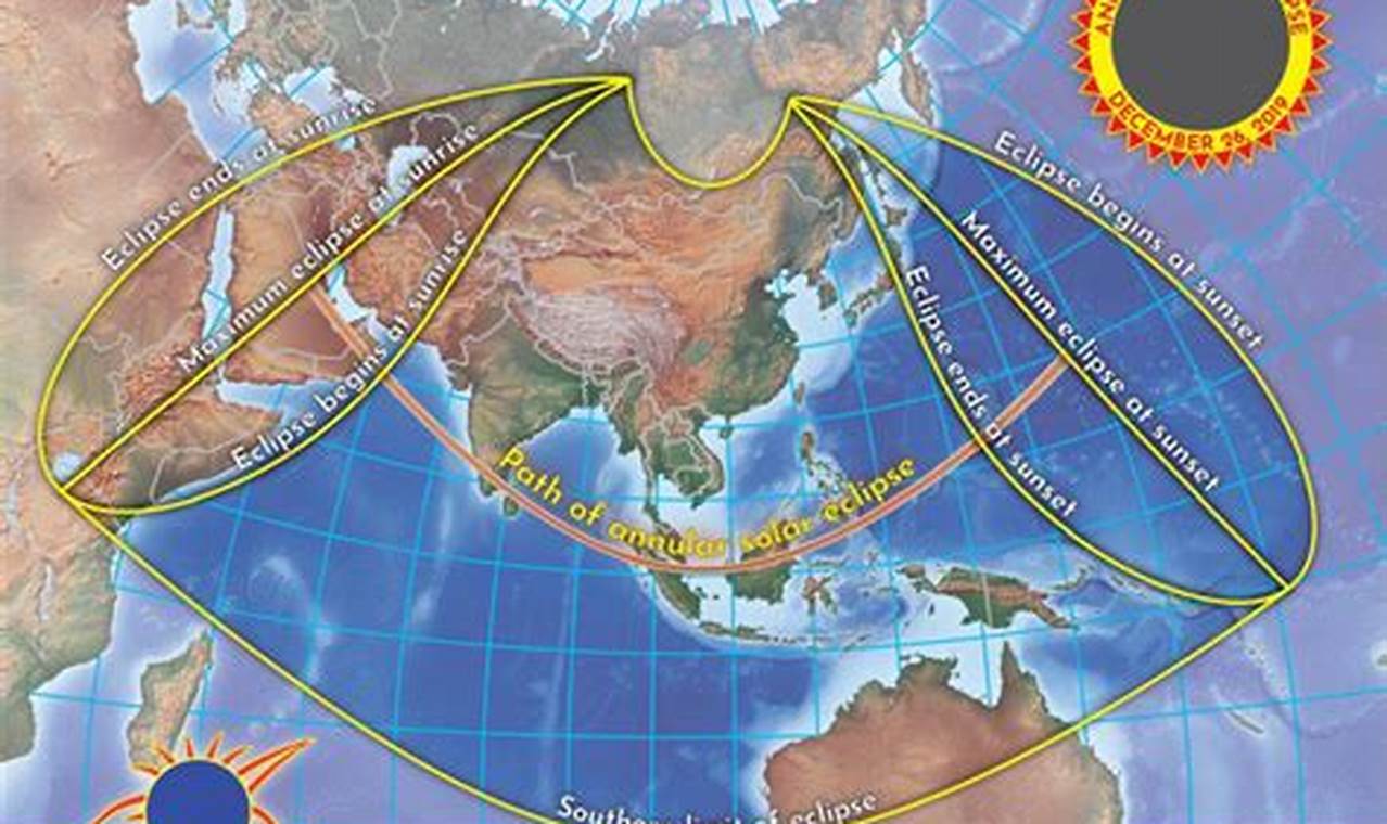 Path Of Ring Of Fire Eclipse 2024