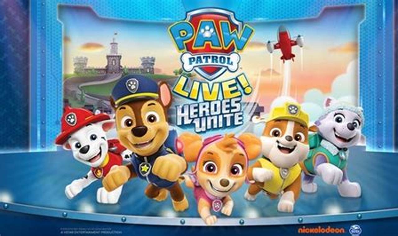 Paw Patrol Tour 2024