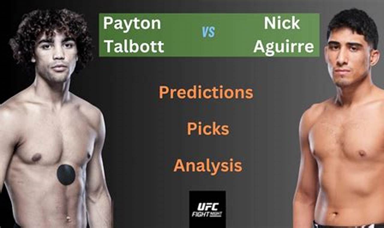 Payton Talbott Vs Nick Aguirre Full Fight