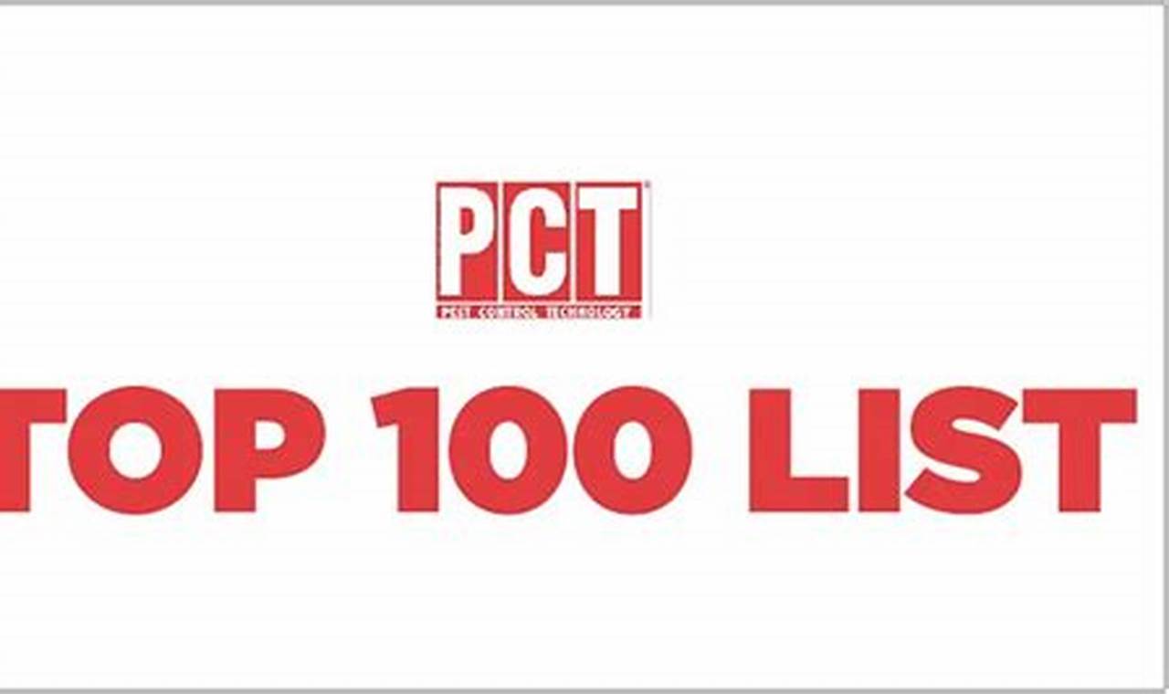 Pct Top 100 May 2024