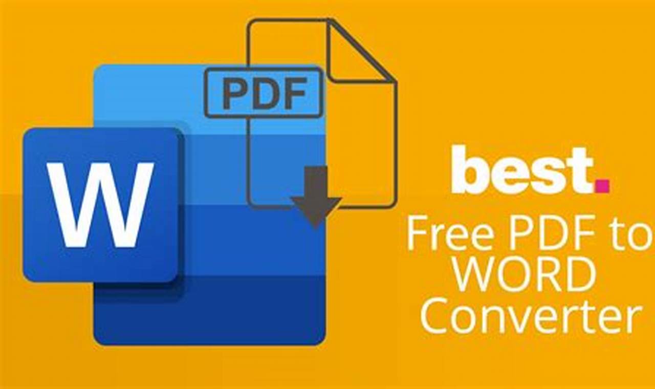 Pdf To Word Converter