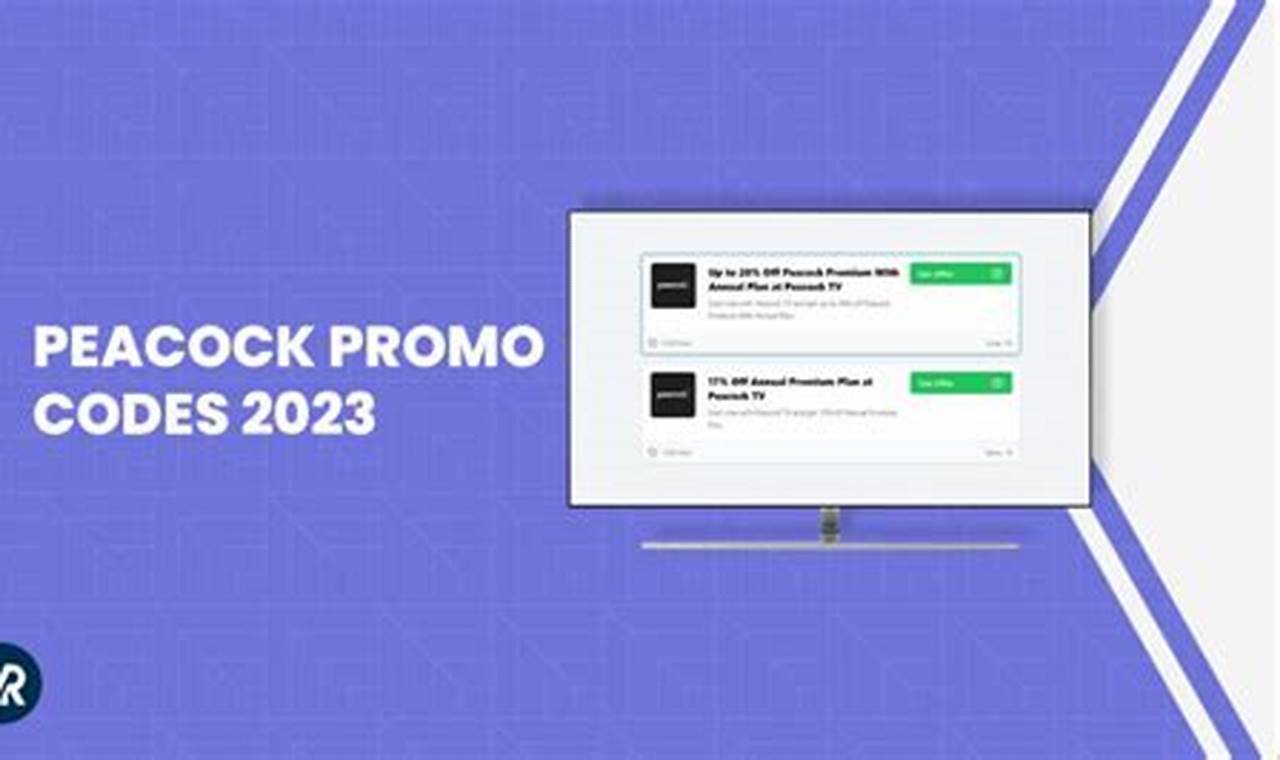 Peacock Promo Code August 2024