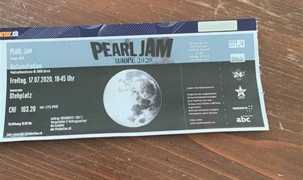 Pearl Jam Tickets Indianapolis 2024