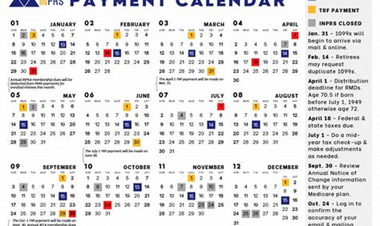 Peia Retirement Pay Schedule 2024