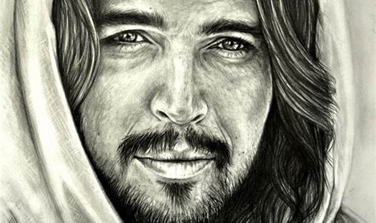 Learning the Art of Pencil Drawing: Capturing the Essence of Jesus