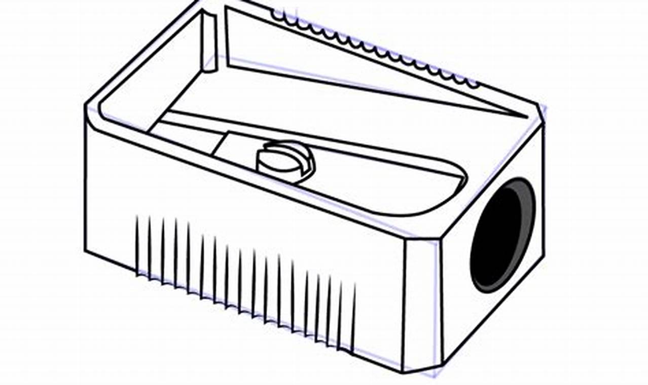 Pencil Sharpener Drawing: A Step-by-Step Guide for Beginners