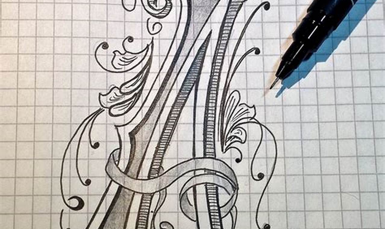 The Enchanting World of Pencil Sketches of Alphabets