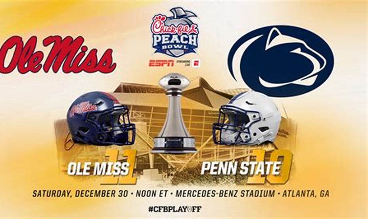 Penn State Bowl Game 2024 Tickets