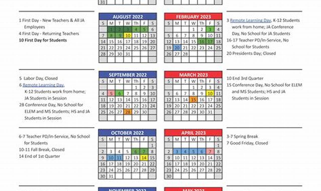Pensacola Christian Academy Calendar 2024-2024