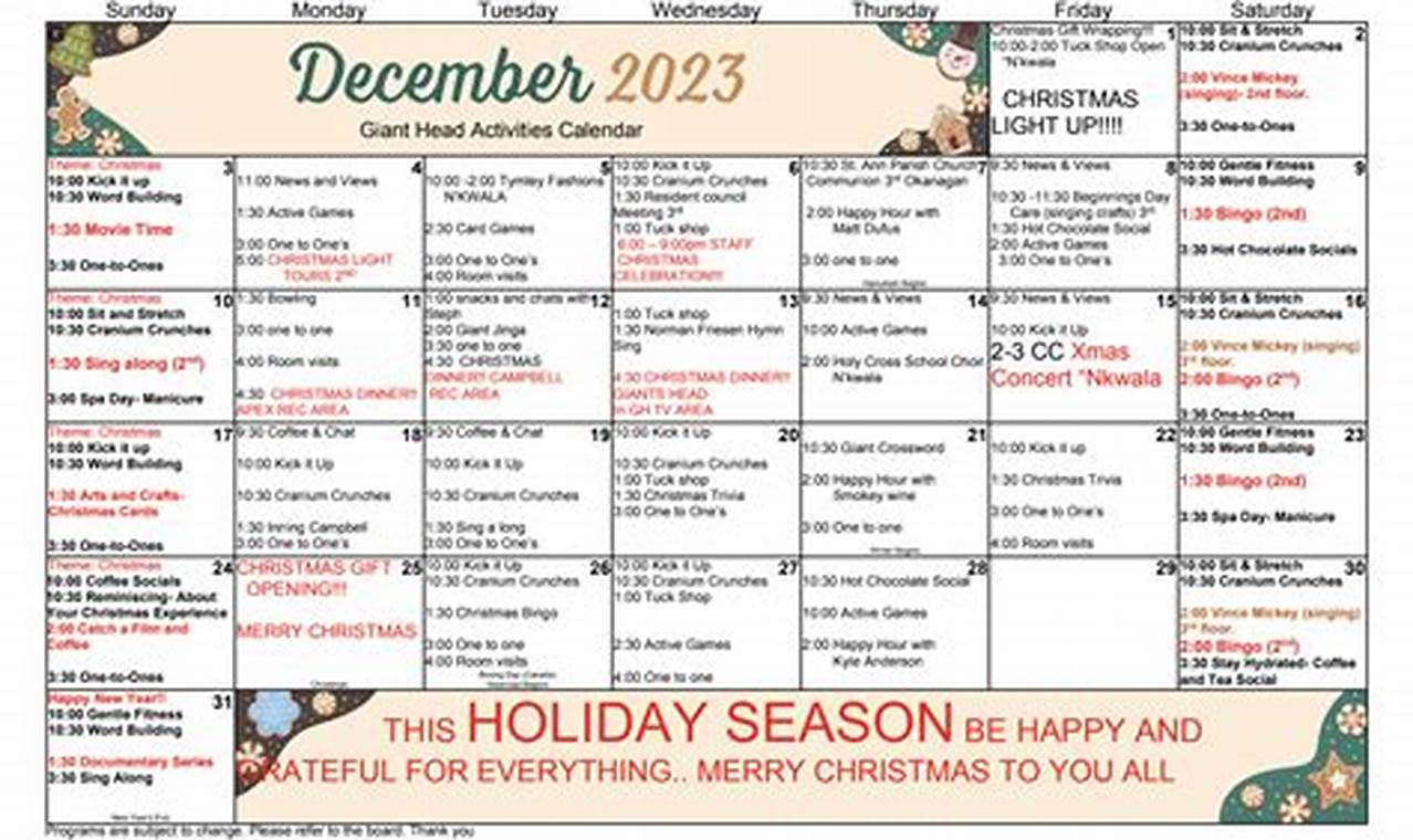 Penticton Events Calendar