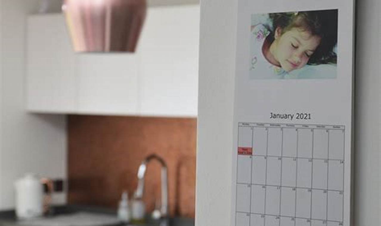 Personalised Kitchen Calendar 2024 Calendar