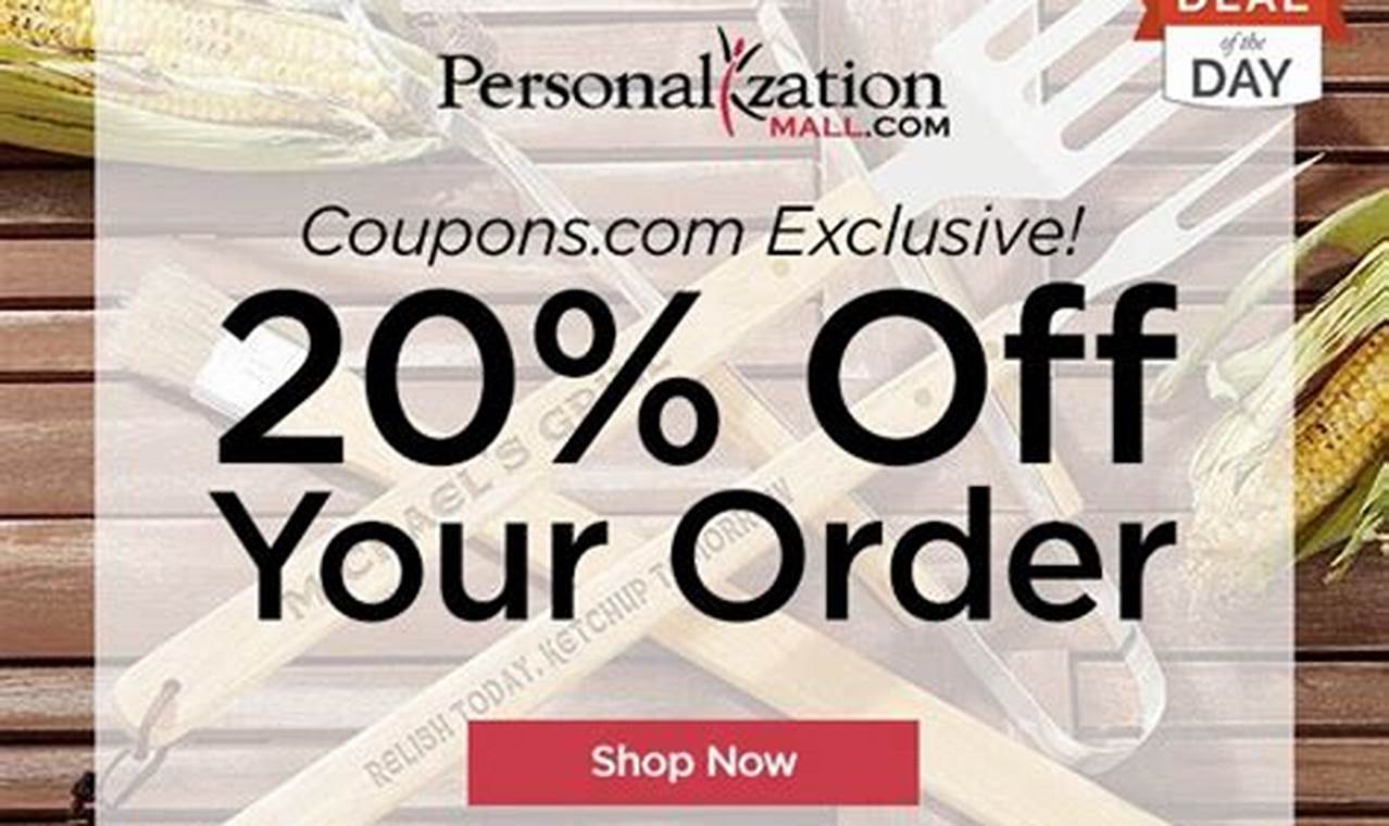 Personalization Mall Coupon Code 2024