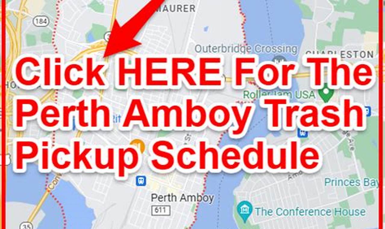 Perth Amboy Garbage Schedule 2024