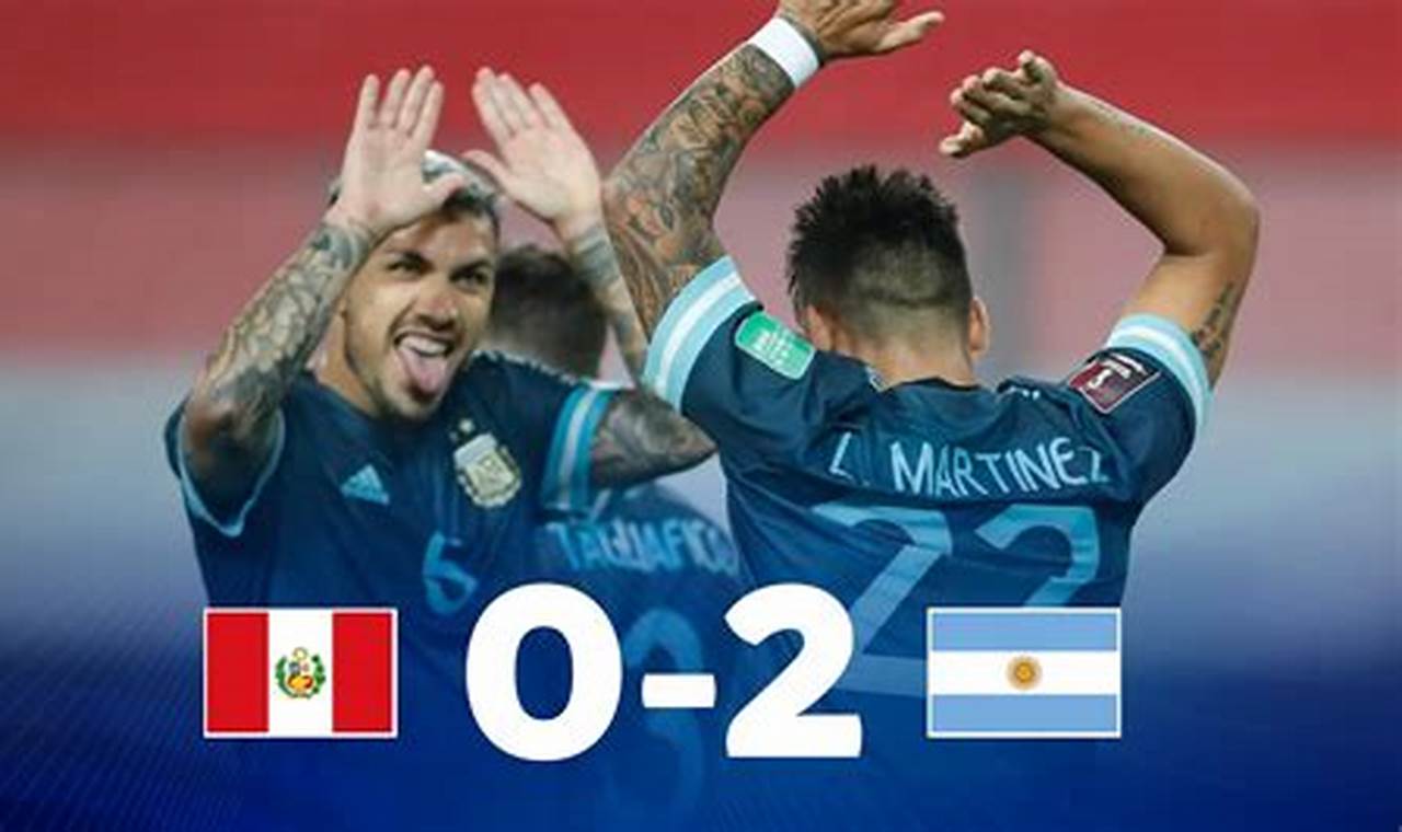 Peru Vs Argentina 2024 Eliminatorias
