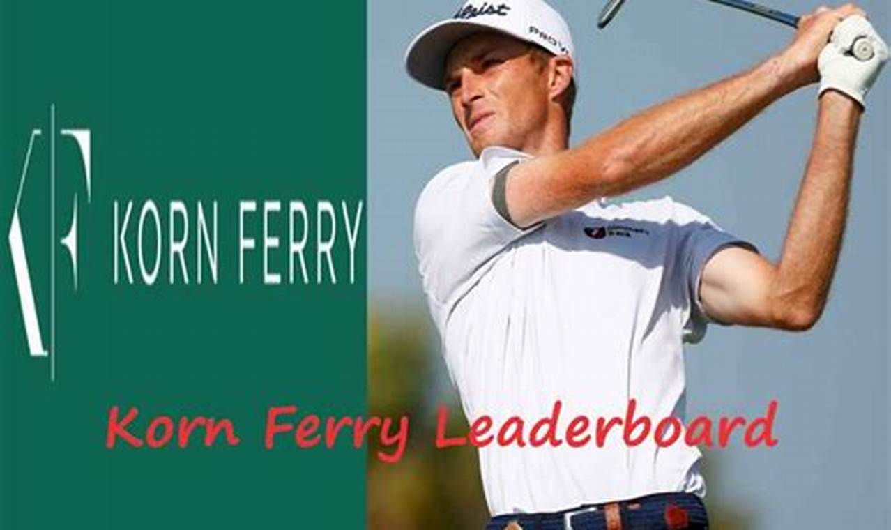 Pga Korn Ferry Tour Golf Leaderboard 2024