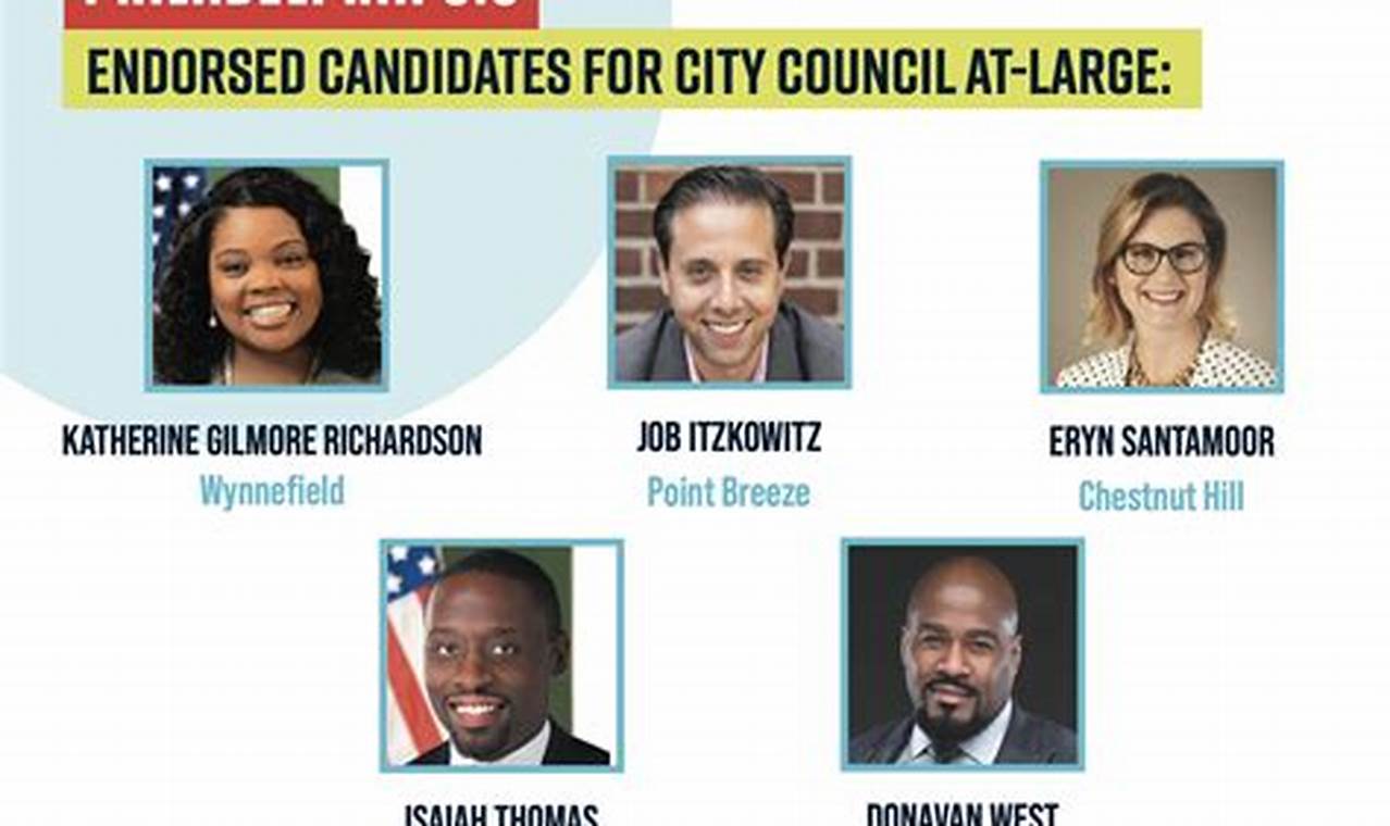 Philadelphia City Council Candidates 2024