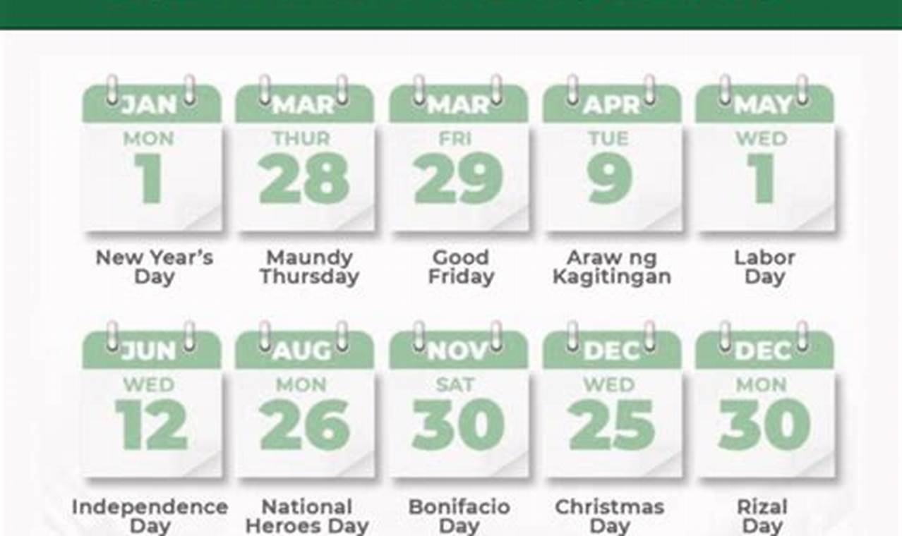 Philippine Holidays 2024 Long Weekend Usa