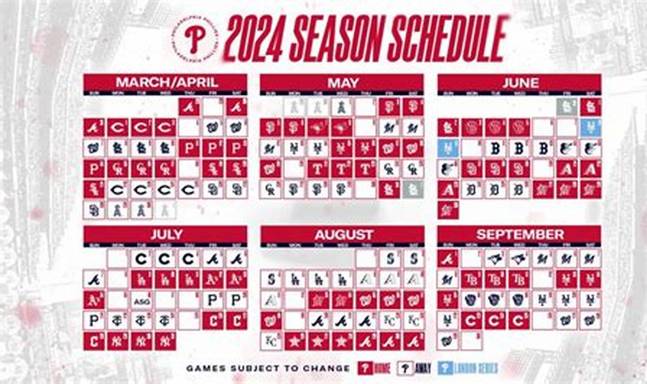 Phillies Schedule 2024 Tickets