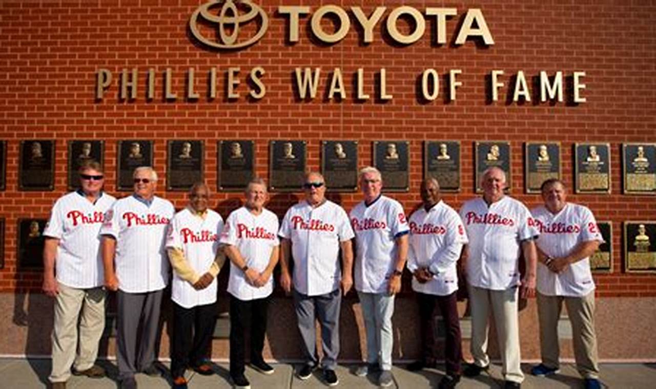 Phillies Wall Of Fame Night 2024