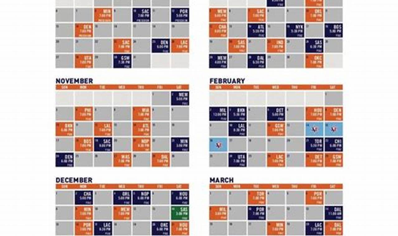 Phoenix Suns 2024 2024 Schedule
