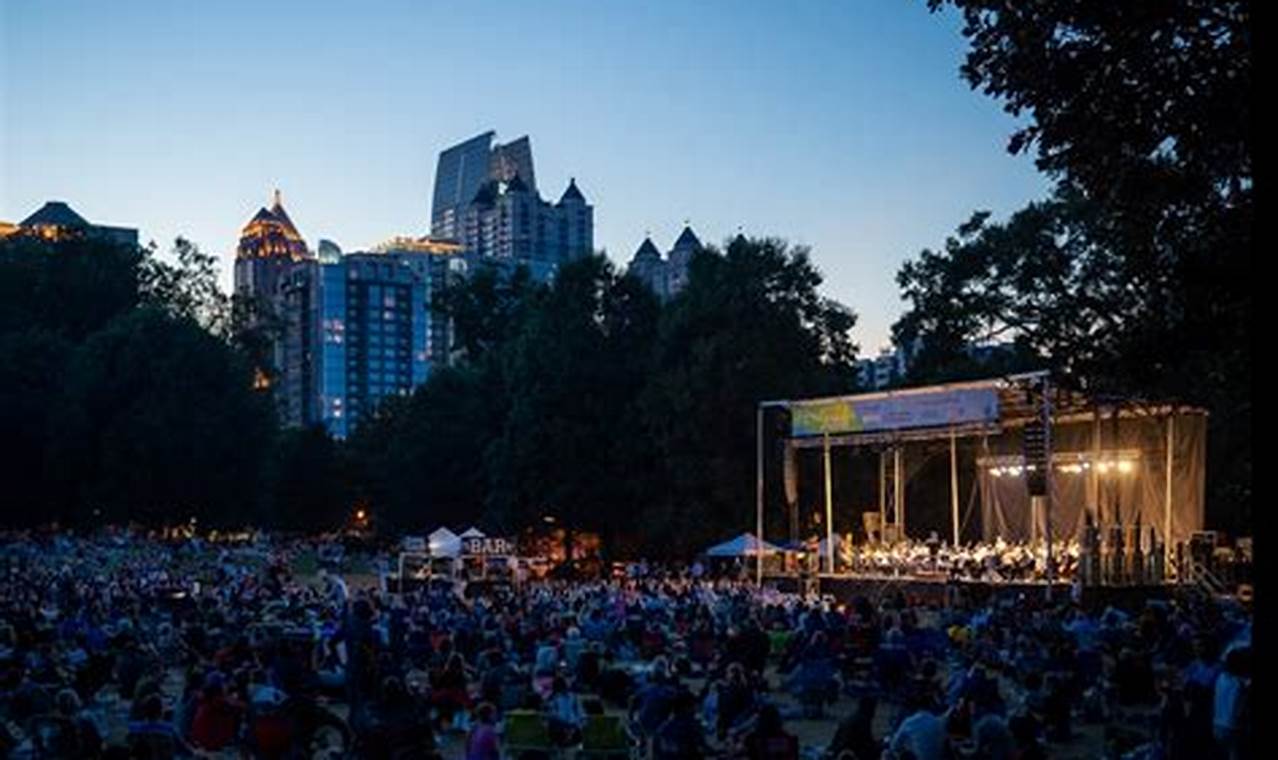 Piedmont Park Atlanta Festival
