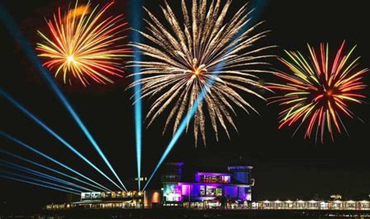 Pier Park Fireworks 2024