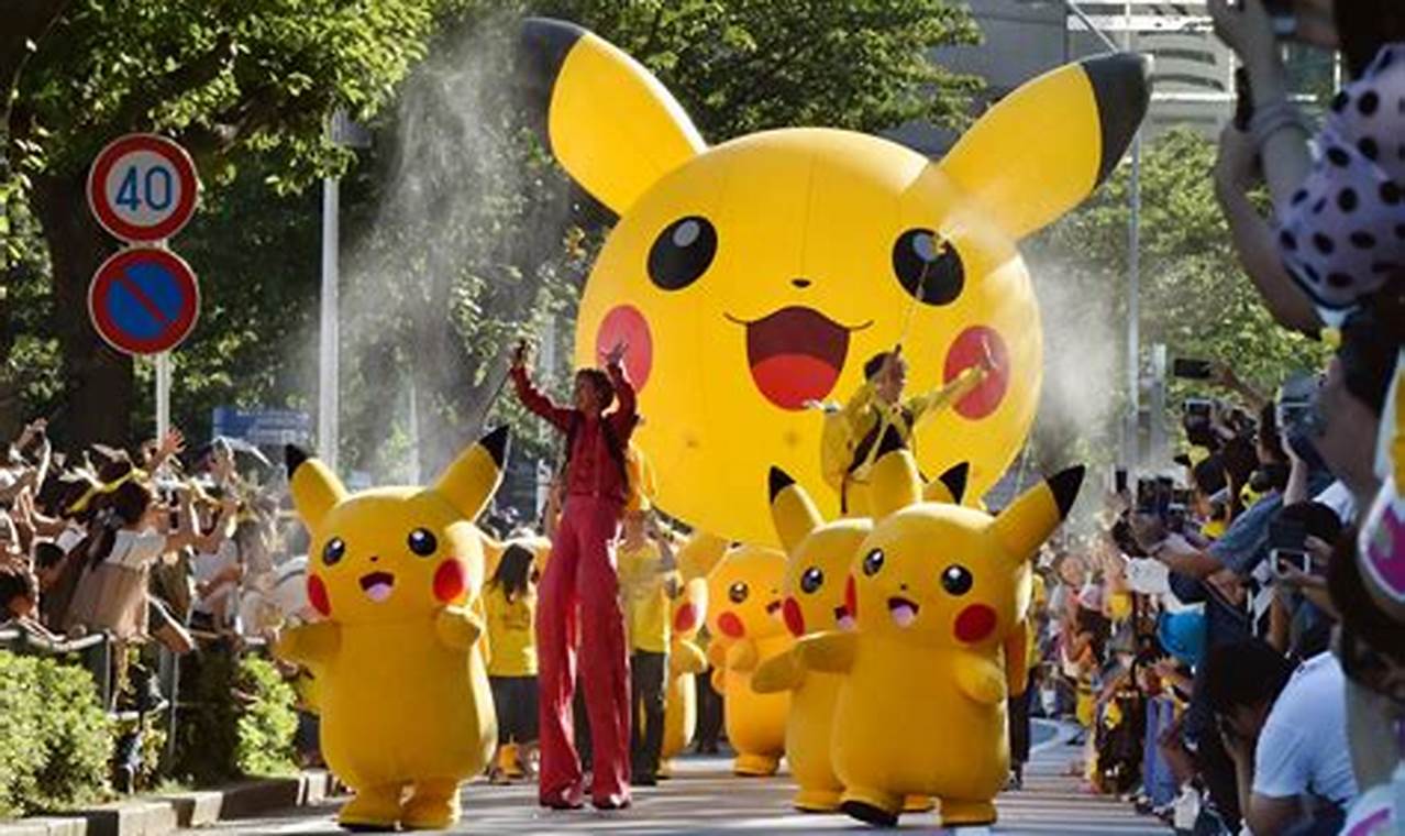 Pikachu Parade Tokyo 2024