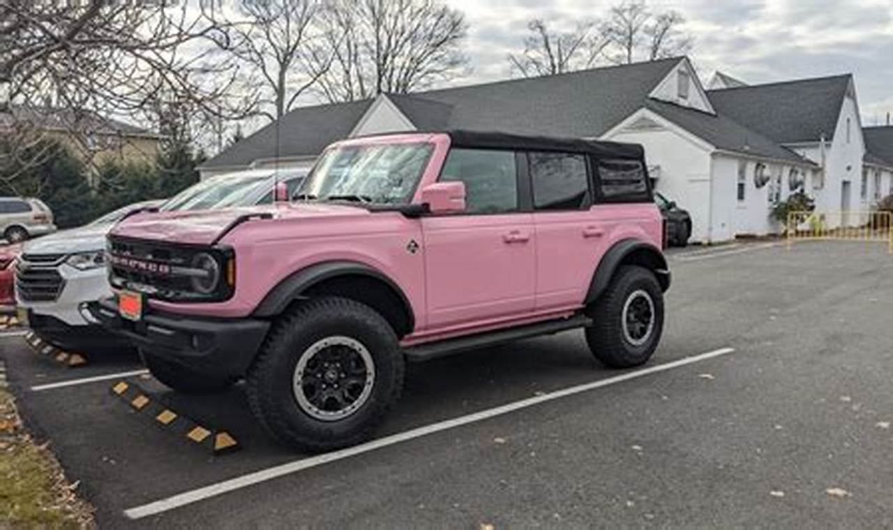 Pink Bronco 2024