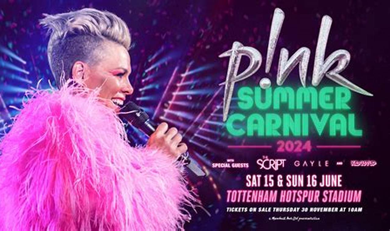 Pink Tour 2024 Texas