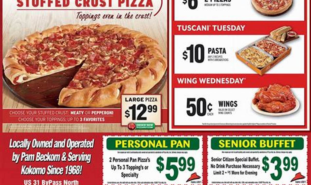 Pizza Hut Discount Code 2024 Calendar