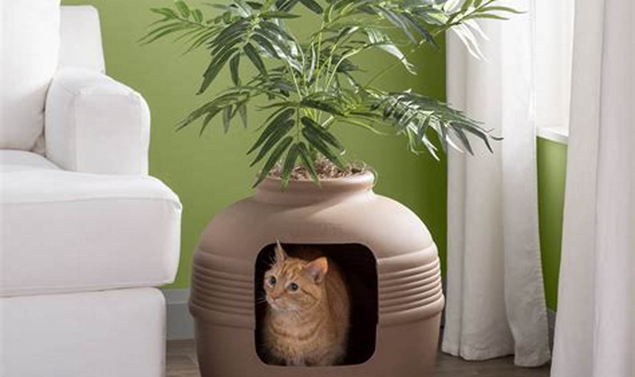 Plant Cat Litter Box