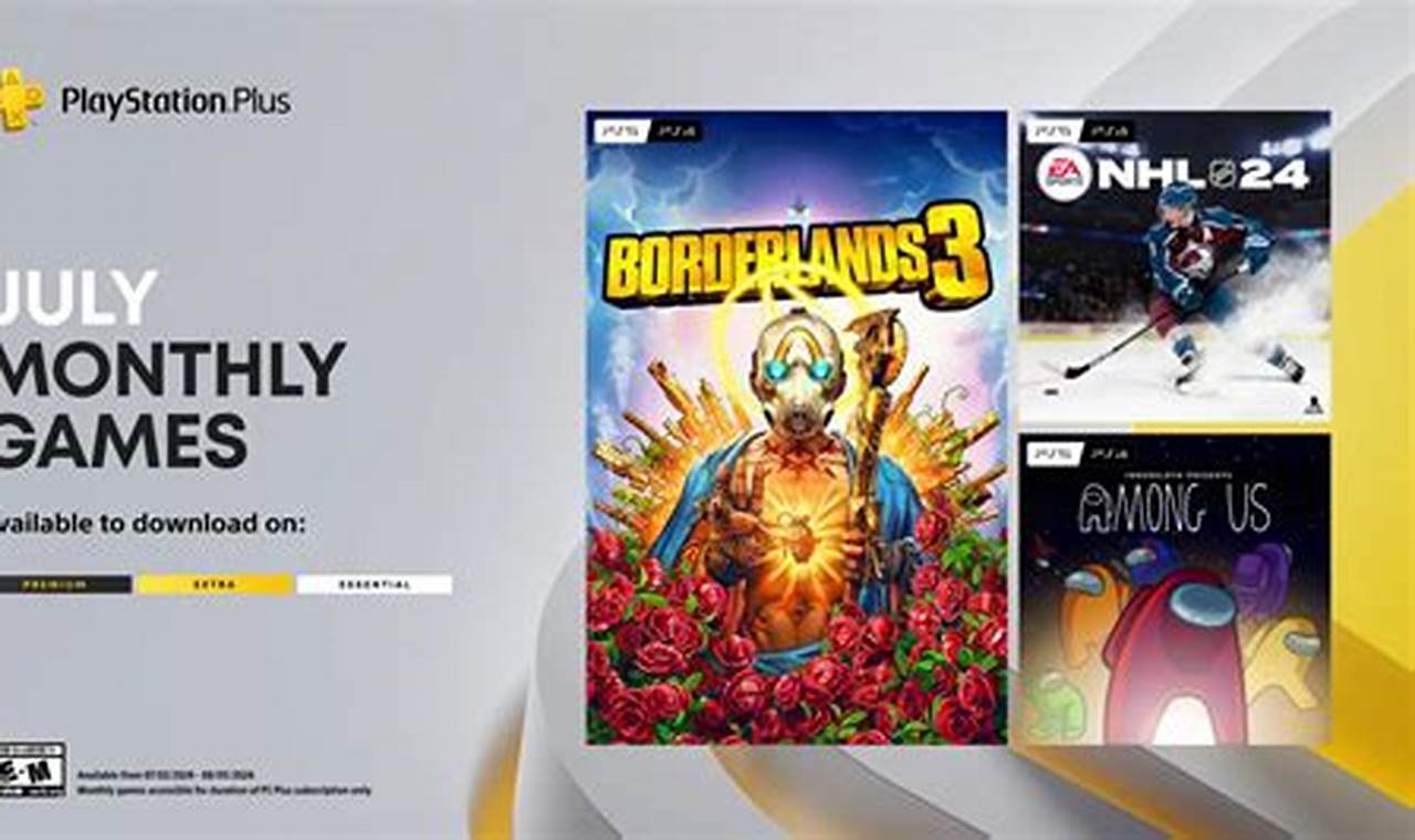 Playstation Plus Games July 2024