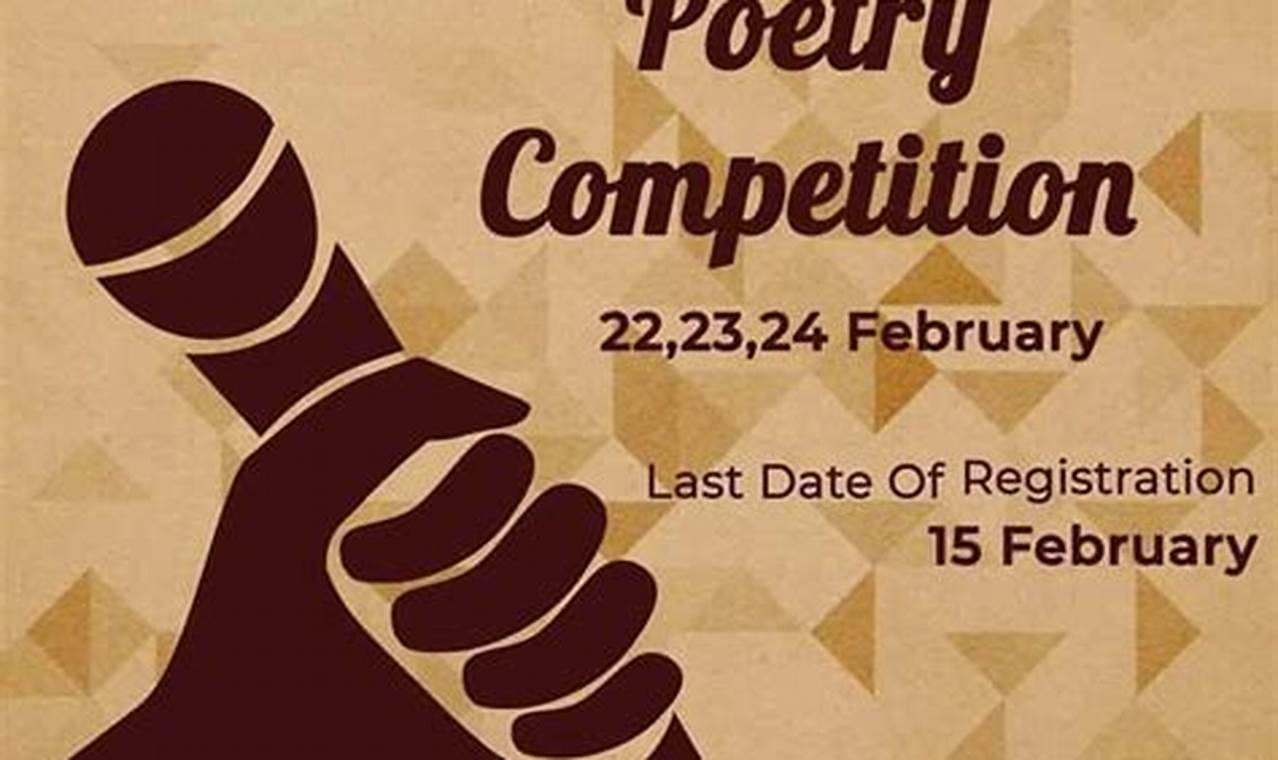 Poetry Competitions 2024 Free Entrys