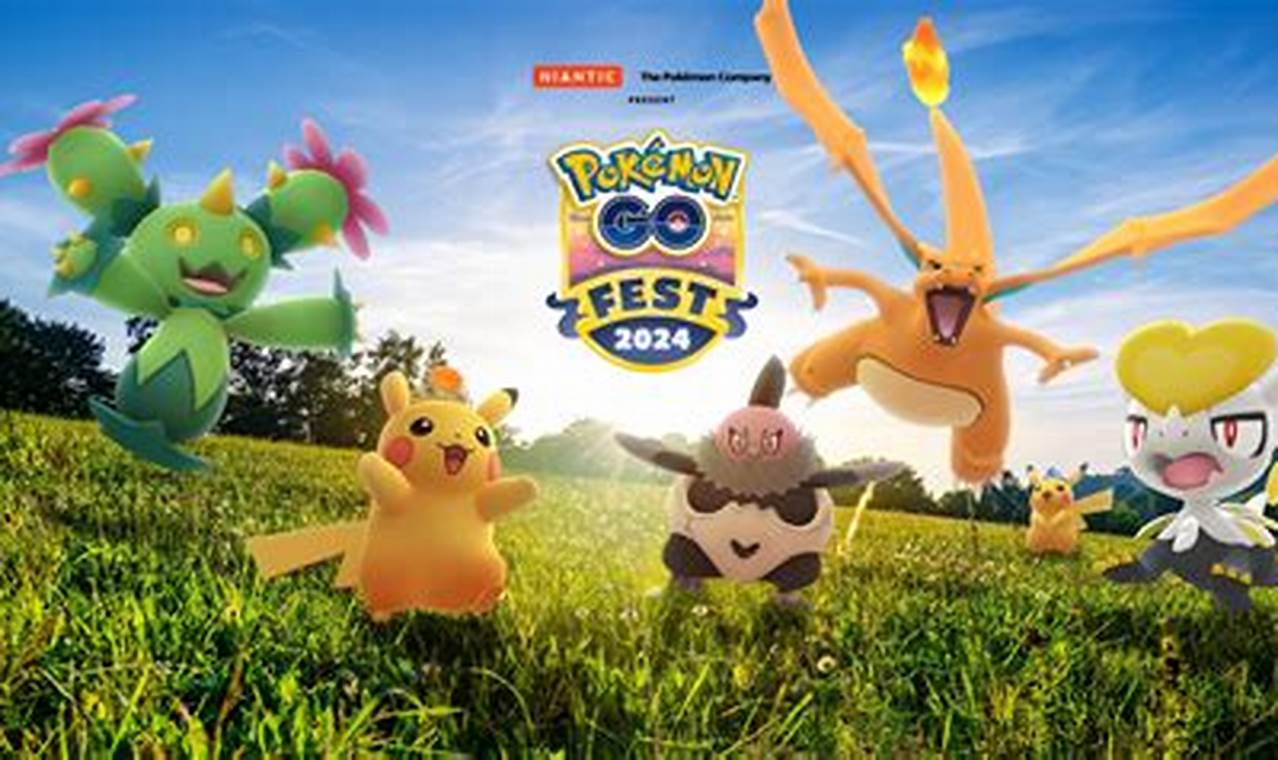 PokéMon Go Fest 2024 Rewards