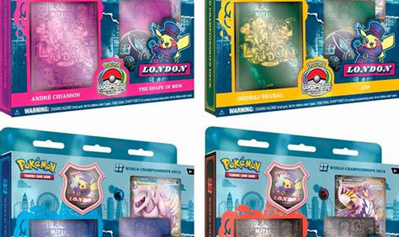 Pokemon 2024 World Championship Decks