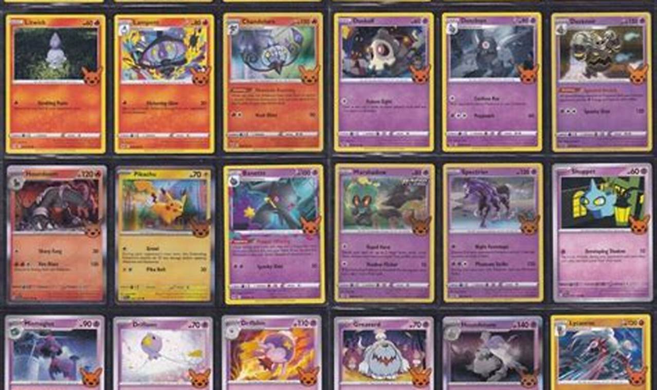 Pokemon Trick Or Trade 2024 Best Cards