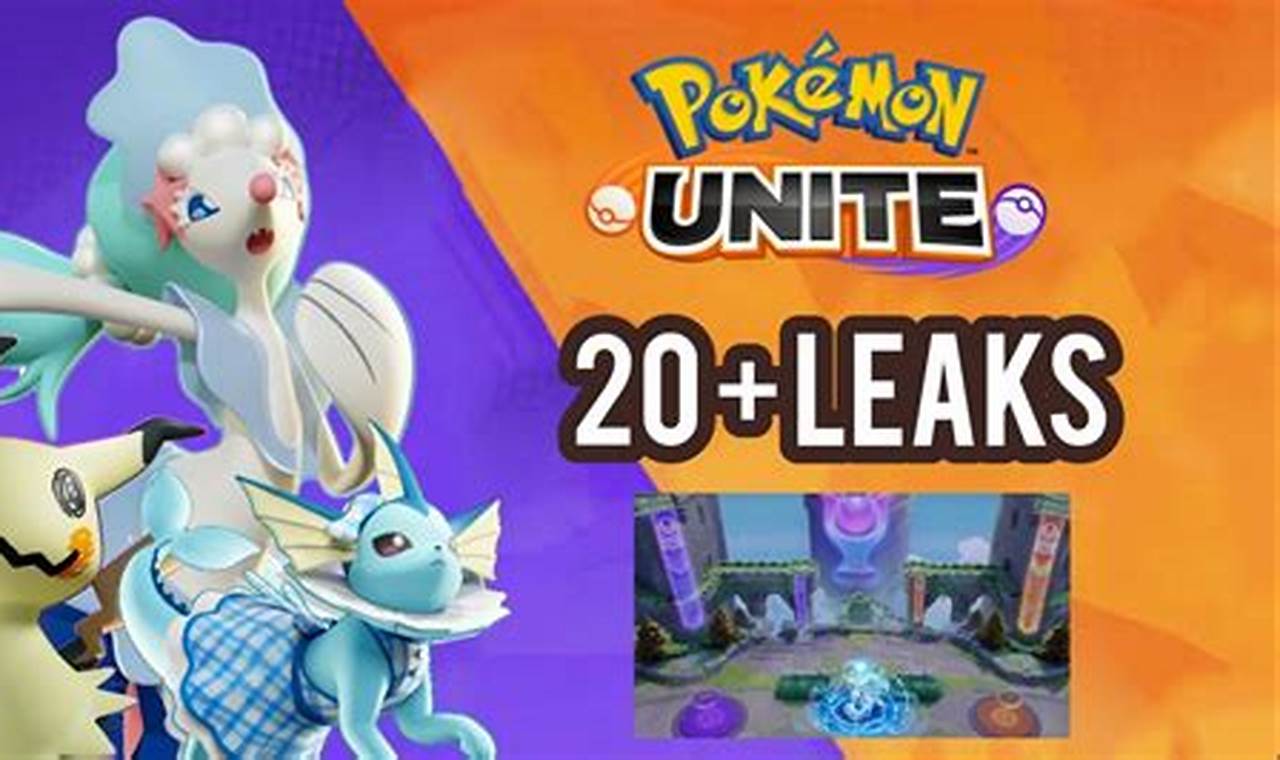 Pokemon Unite Leaks 2024