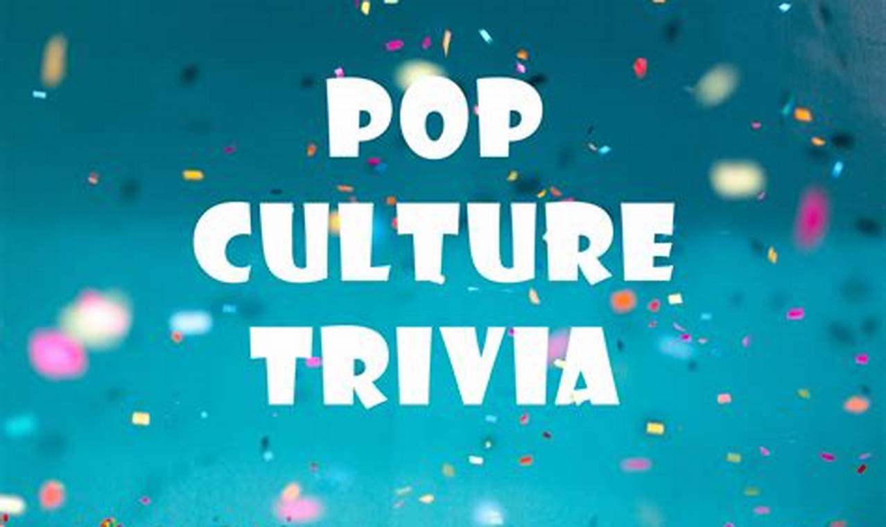 Pop Culture Trivia 2024