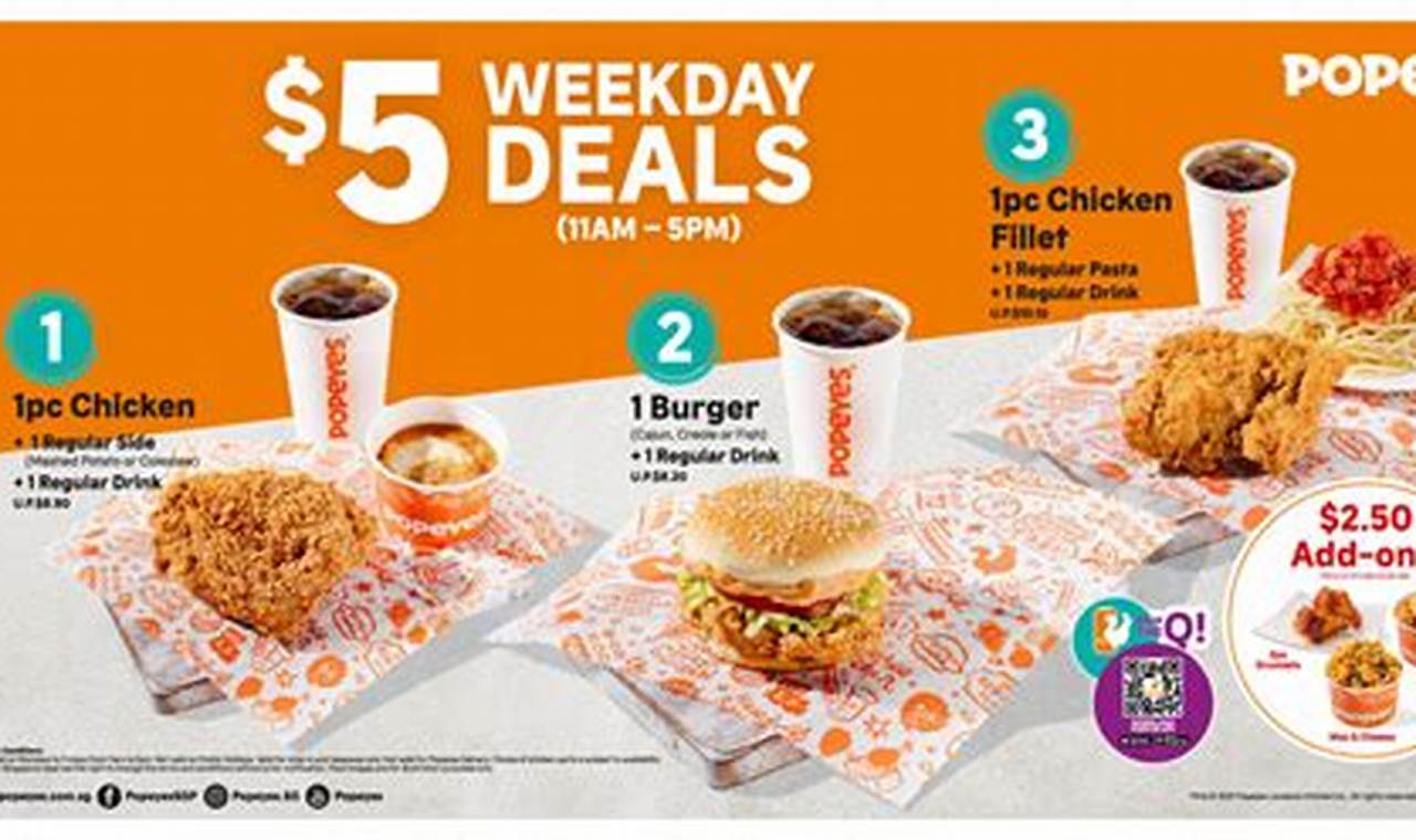 Popeyes Coupons 2024 Canada