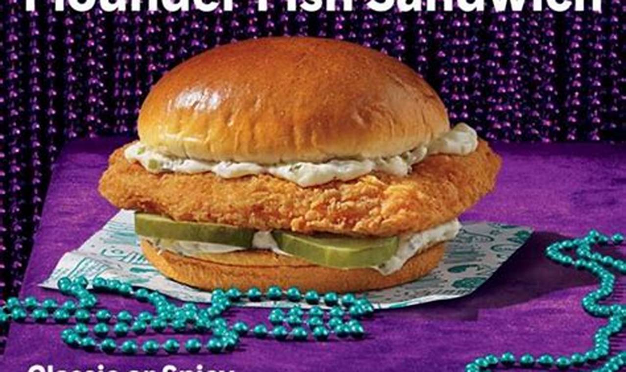 Popeyes Fish Sandwich 2024 Calories 1 Cup