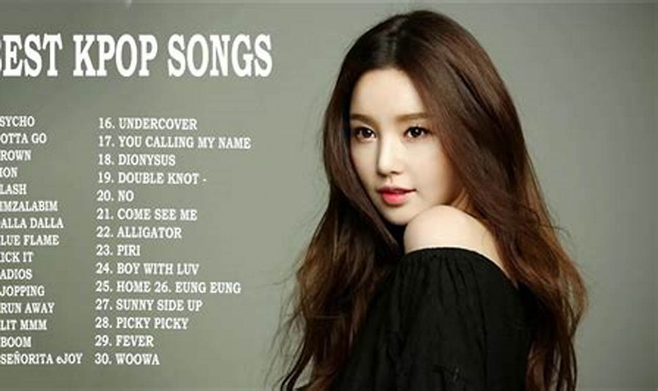 Popular Korean Songs 2024