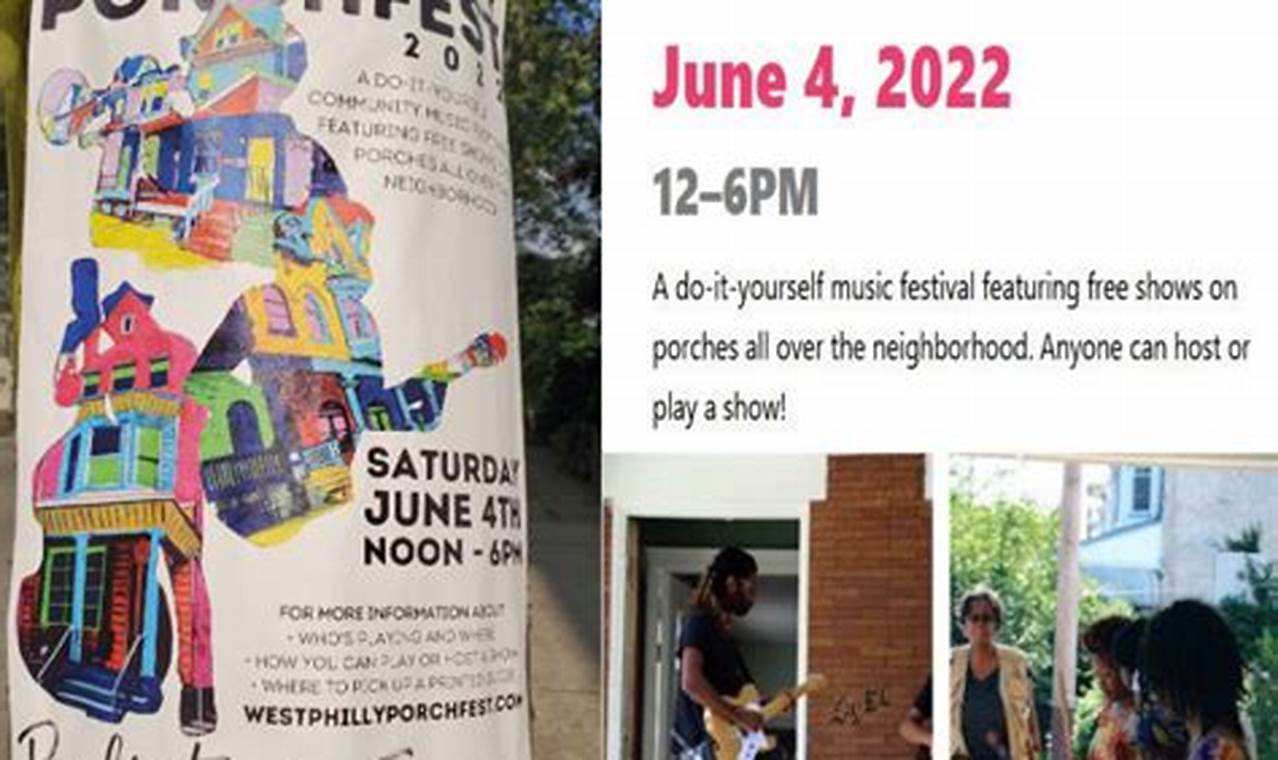 Porchfest 2024 Philly