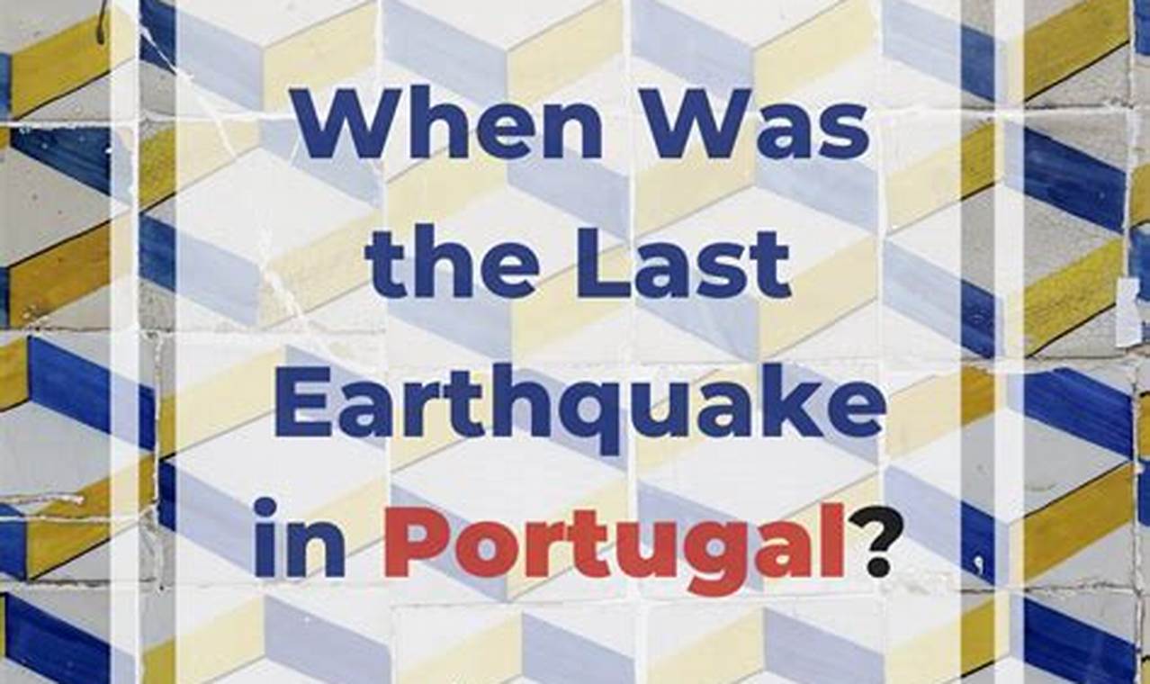 Portugal Earthquake 2024