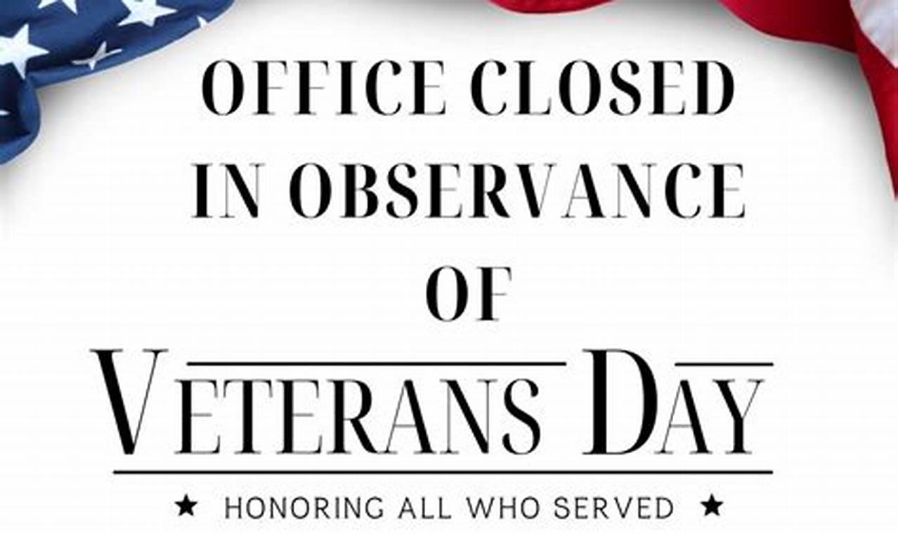 Post Office Hours For Veterans Day 2024
