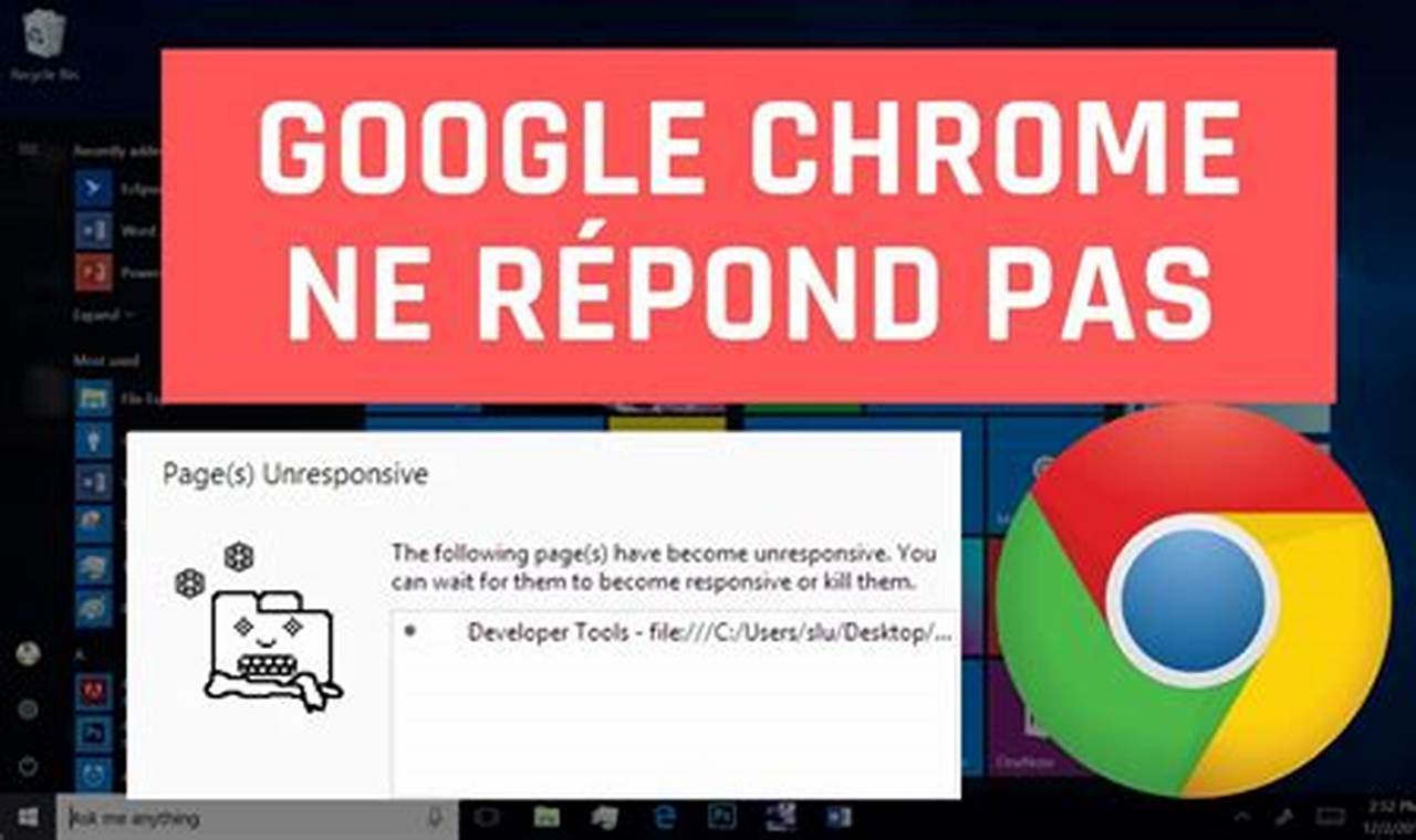 Pourquoi Google Chrome Ne Fonctionne Pas Sur Mon Téléphone