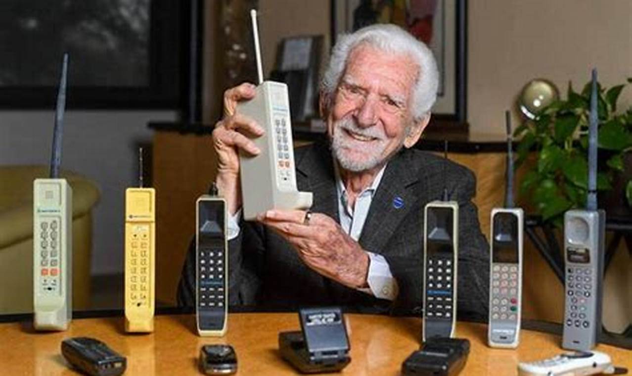 Pourquoi Martin Cooper A Inventé Le Téléphone Portable