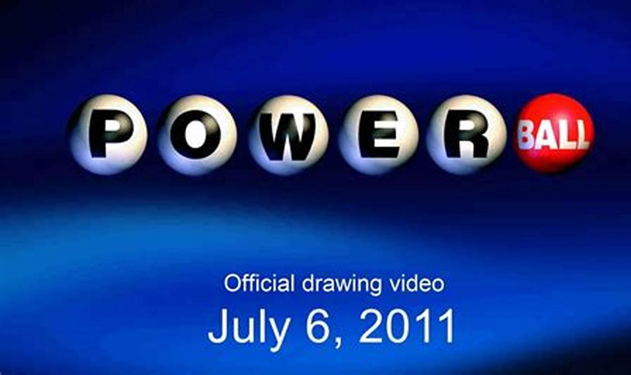 Powerball Drawing July 17th 2024