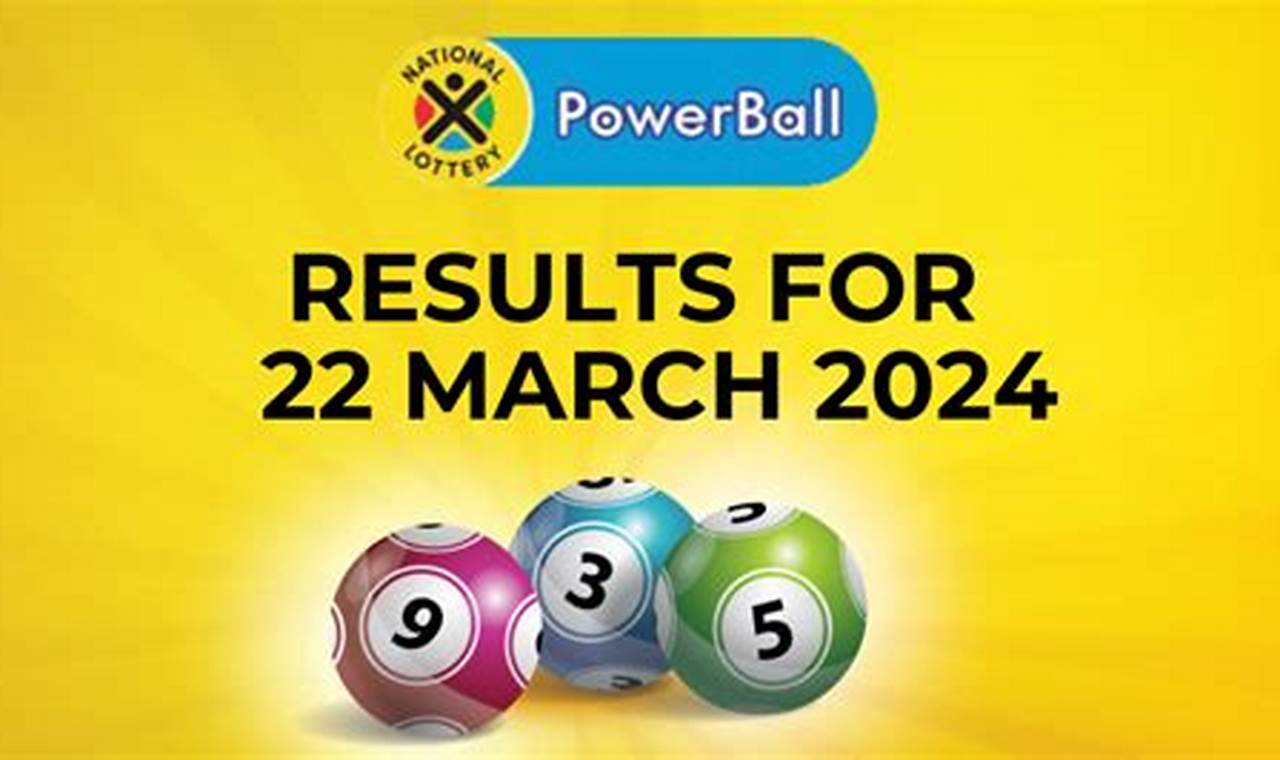 Powerball March 16 2024 Lok