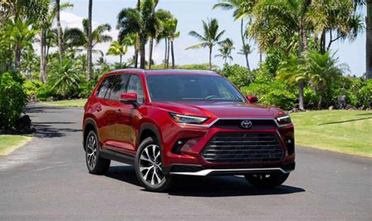 Precio Toyota Highlander 2024